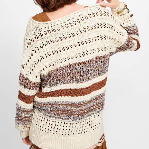 Zara oversized contrast sweater - Picture 7 of 8